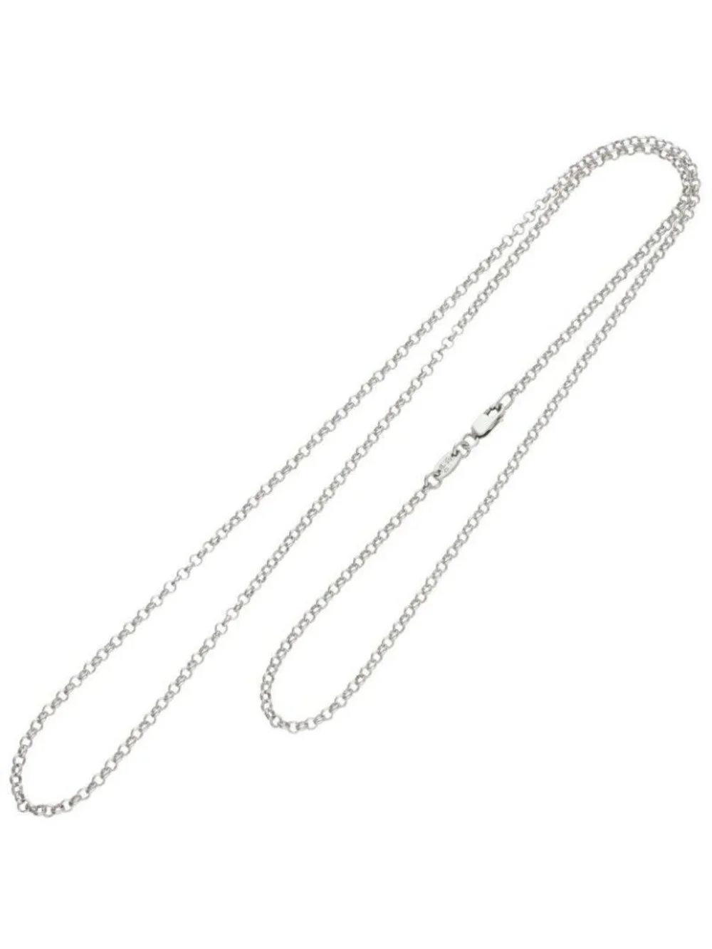 Chrome Hearts Neckchain Roll Chain Silver Necklace